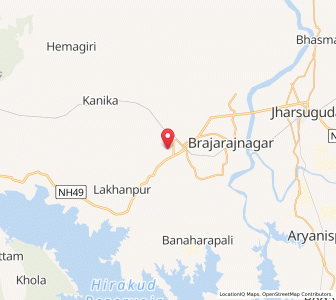 Map of Samra, Odisha