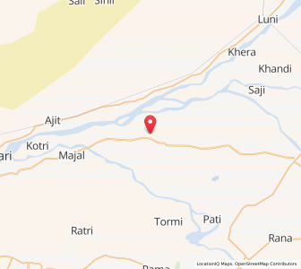 Map of Samuja, Rajasthan