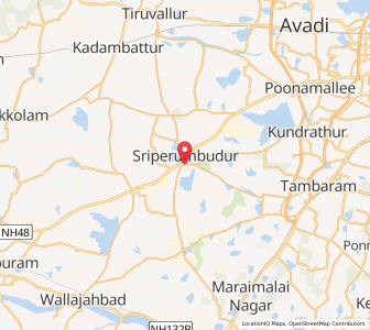 Map of Sanarapaiaiyam, Tamil Nadu