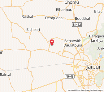 Map of Sanchoti, Rajasthan