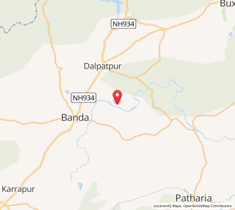 Map of Sandagir, Madhya Pradesh