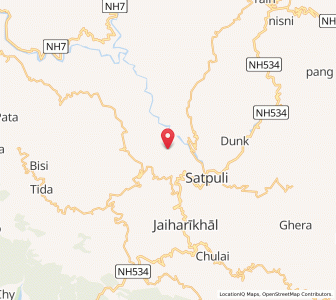 Map of Sandaniyan, Uttarakhand