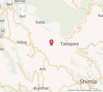 Map of Sandhoi, Himachal Pradesh