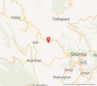 Map of Sandli, Himachal Pradesh