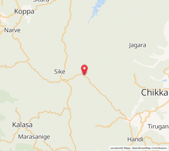 Map of Sangameswarpet, Karnataka