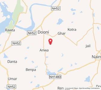 Map of Sangramganj, Rajasthan