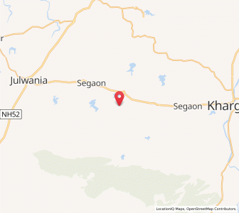 Map of Sangvi, Madhya Pradesh
