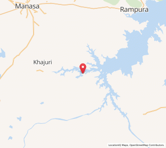 Map of Sanjit, Madhya Pradesh