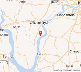 Map of Sankabanga, West Bengal