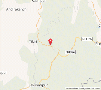Map of Sankararha, Odisha