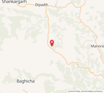 Map of Sanna, Chhattisgarh