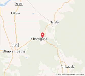 Map of Santpur, Odisha