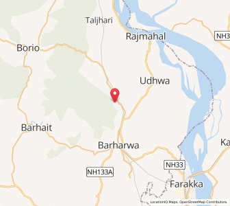 Map of Saolapur, Jharkhand