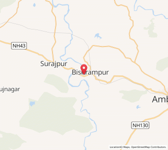 Map of Saoltikra, Chhattisgarh