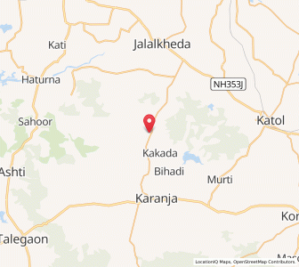 Map of Saonga Lohara, Maharashtra