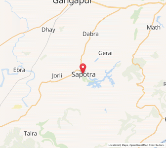 Map of Sapotra, Rajasthan