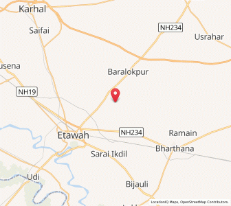 Map of Sarai Malpura, Uttar Pradesh