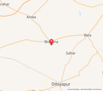 Map of Saraiya Bhikra, Uttar Pradesh