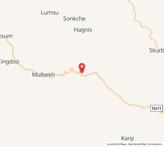 Map of Saraks, Kashmir