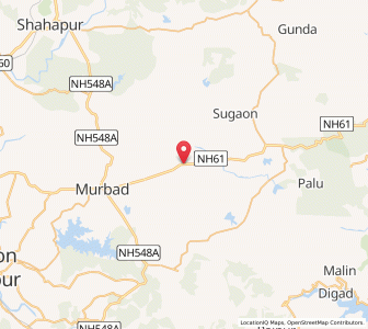 Map of Saralgaon, Maharashtra