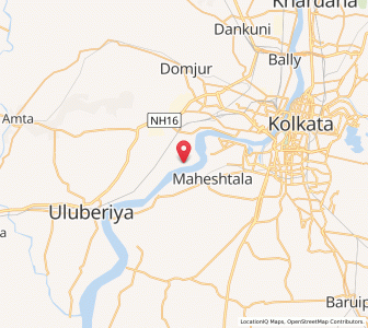 Map of Saranga, West Bengal