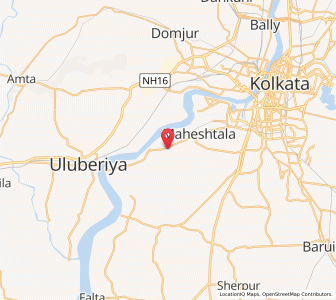 Map of Sarangabad, West Bengal