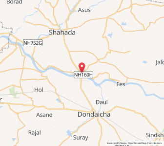 Map of Sarangkheda, Maharashtra