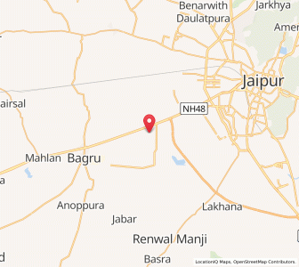 Map of Sarangpura ki Dhani, Rajasthan
