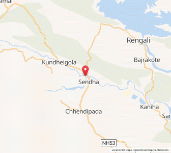 Map of Sarapal, Odisha