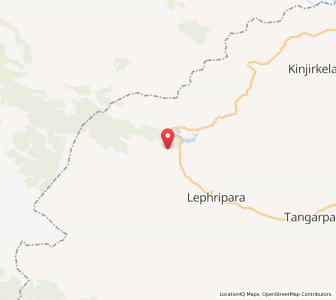 Map of Sarapgarh, Chhattisgarh