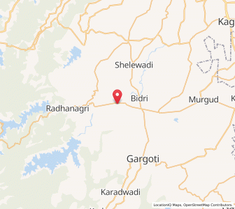 Map of Saravde, Maharashtra