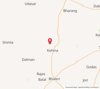 Map of Sarayanwas, Rajasthan