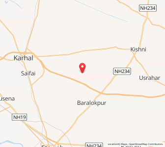 Map of Sarbarpur, Uttar Pradesh