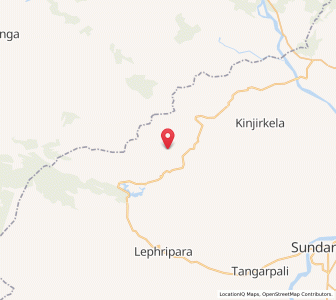 Map of Sarda, Chhattisgarh