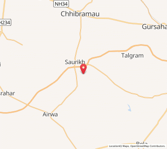 Map of Sardar Nagla, Uttar Pradesh