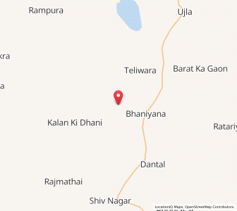 Map of Sardar Singh Ki Dhani, Rajasthan