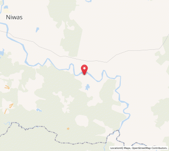 Map of Sarigurh, Chhattisgarh