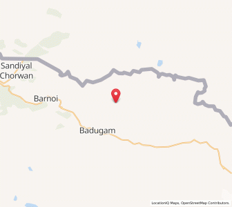 Map of Sarimaidan, Kashmir