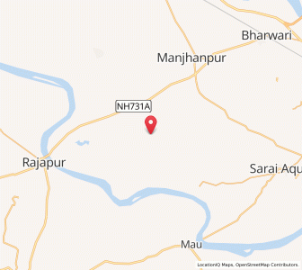 Map of Sarira, Uttar Pradesh