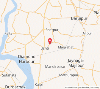 Map of Sarisapara, West Bengal