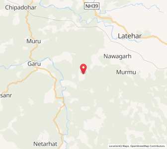 Map of Sarju, Jharkhand