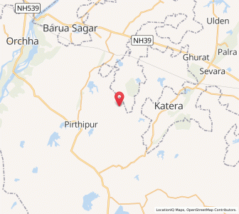 Map of Sarka, Madhya Pradesh