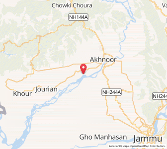 Map of Sarkampur, Kashmir