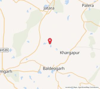 Map of Sarkanpur, Madhya Pradesh