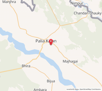 Map of Sarkhana, Uttar Pradesh