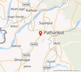 Map of Sarna, Punjab
