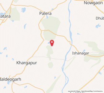 Map of Saroi, Madhya Pradesh
