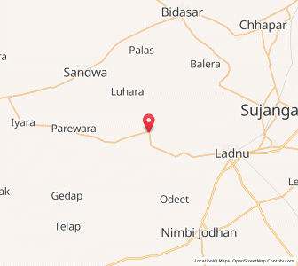 Map of Sarotia, Rajasthan