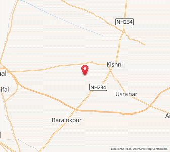Map of Sarsai Helu, Uttar Pradesh