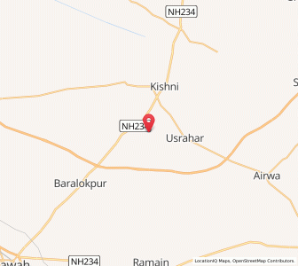 Map of Sarsai Nawar, Uttar Pradesh